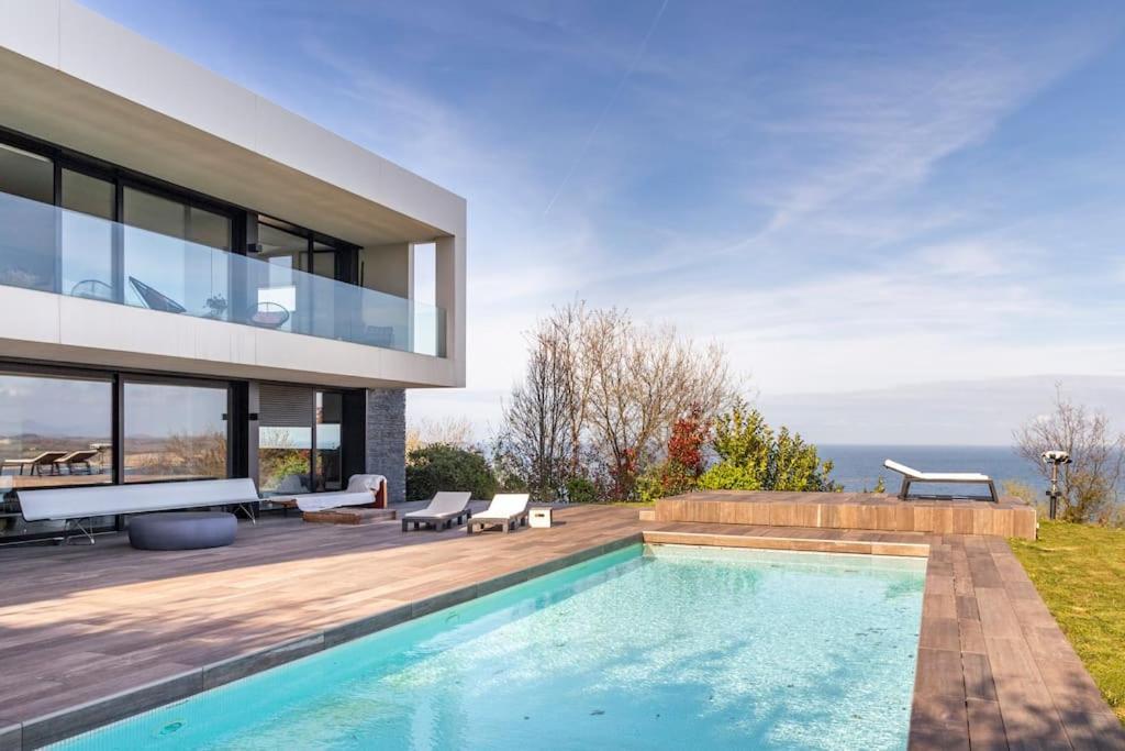 Suite En El Faro De Hondarribia, Con Vistas Exteriör bild