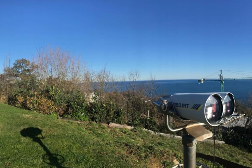Suite En El Faro De Hondarribia, Con Vistas Exteriör bild