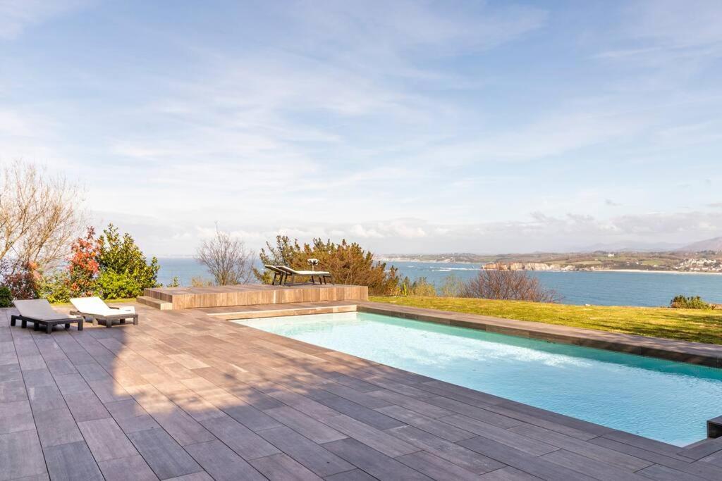 Suite En El Faro De Hondarribia, Con Vistas Exteriör bild