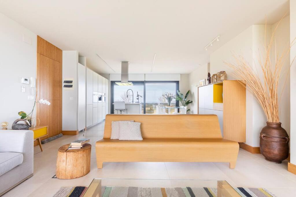 Suite En El Faro De Hondarribia, Con Vistas Exteriör bild