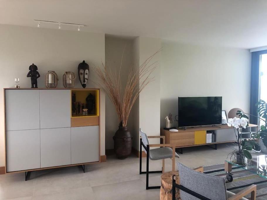Suite En El Faro De Hondarribia, Con Vistas Exteriör bild